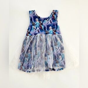 Frozen Themed Blue and White Kids Costume